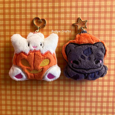 Halloween Monsters Keychains