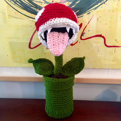 Crochet Piranha Plant